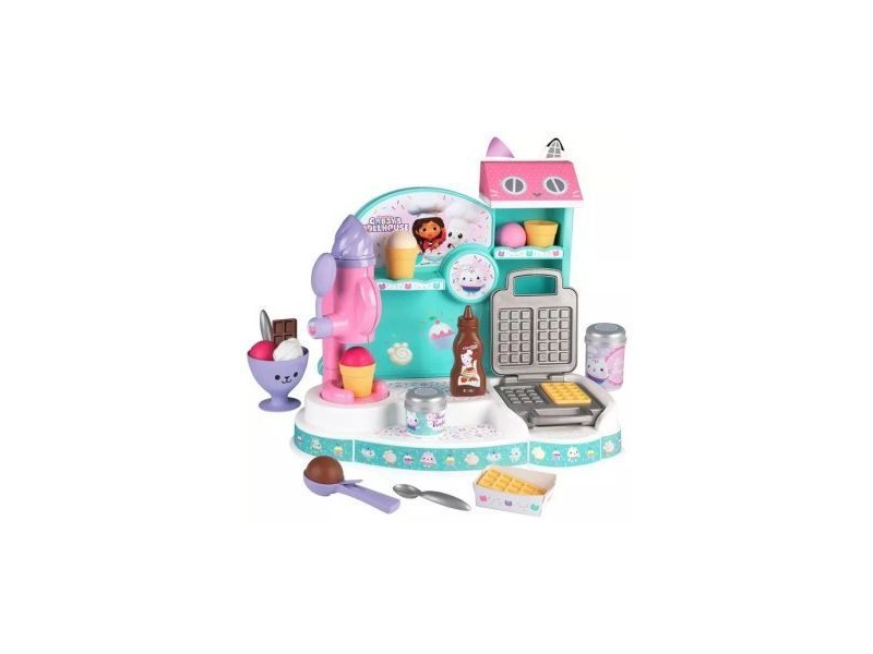Smoby Gabi babaháza fagyigyár - fagylaltkészítő és gofrisütő