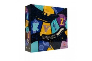 Kvízmérték társasjáték — doboz és kártyák