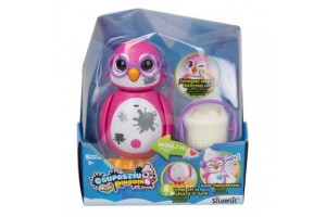 Silverlit mini pingvin (rózsaszín) - kiegészítőkkel