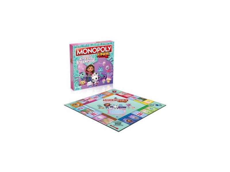 Monopoly Junior – Gabi Babaháza társasjáték, 4 figura