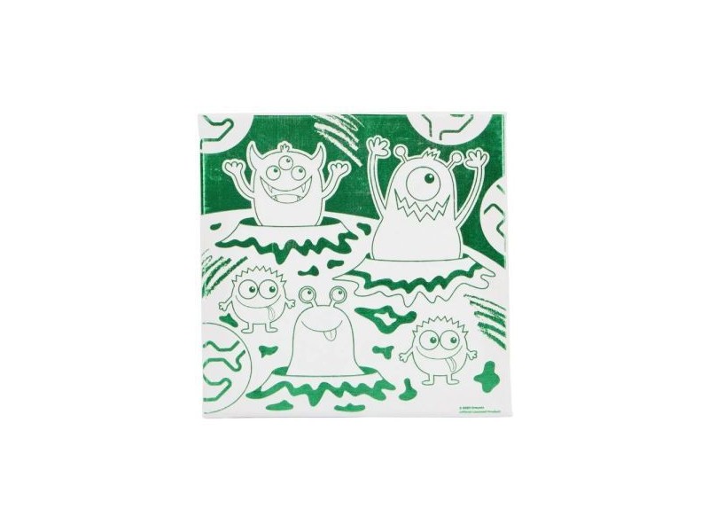 Crayola fóliás vászonkép – szörnyecske minták 20x20 cm