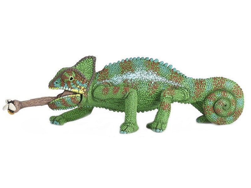 Papo kaméleon figura - élethű modell