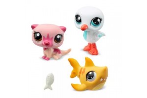 Littlest Pet Shop Szigeti kaland - 3 darabos szett