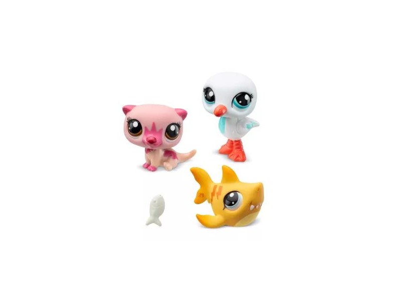 Littlest Pet Shop Szigeti kaland - 3 darabos szett