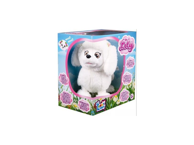 Interaktív plüsskutya Lily – sétál, csóvál, hangok