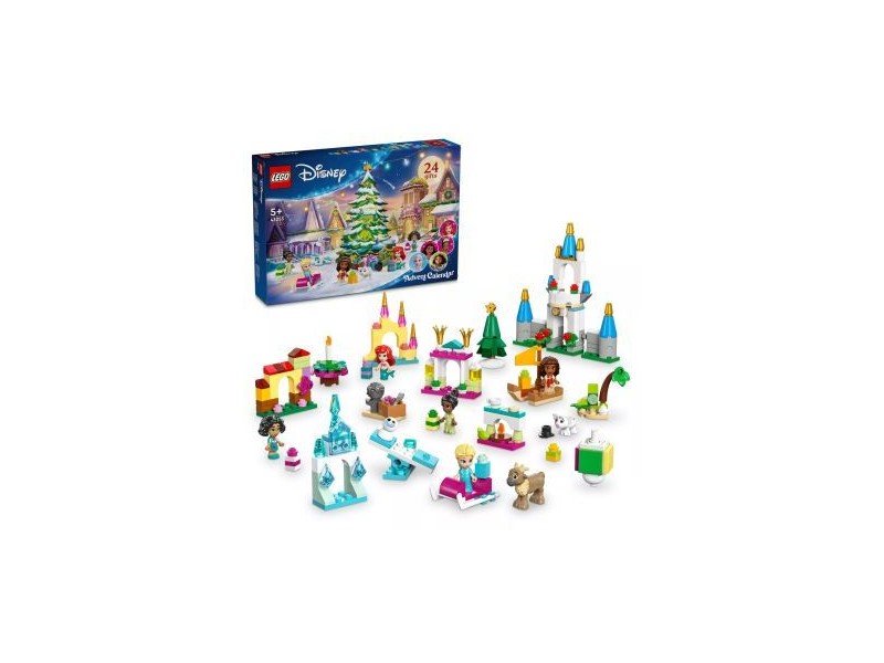 LEGO® Disney Adventi naptár 2024 – 8 figura és ajándékok