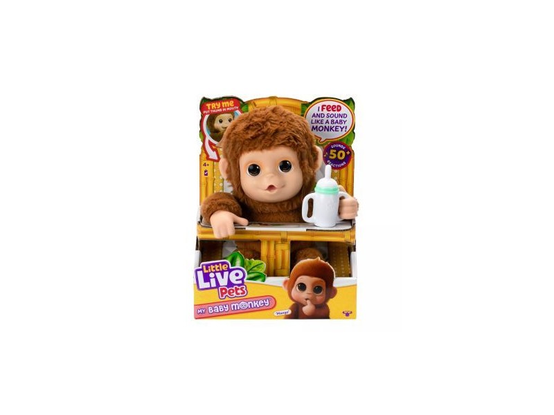 Little Live Pets Maki babám - interaktív plüss