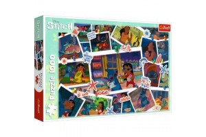 Trefl Lilo & Stitch 1000 db puzzle – kirakott kép 68,3×48 cm