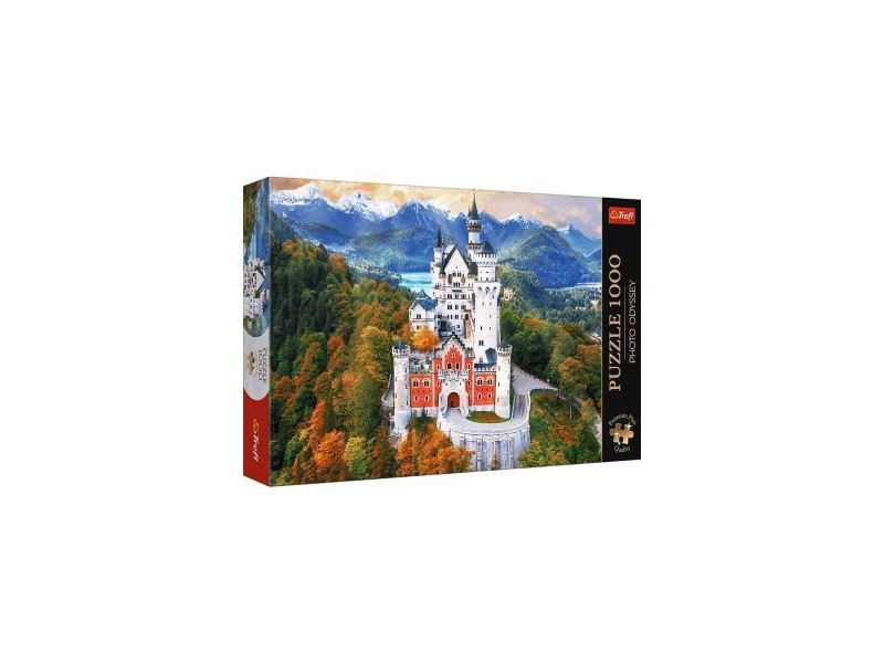 Trefl Premium Plus - Neuschwanstein kastély, 1000 db puzzle