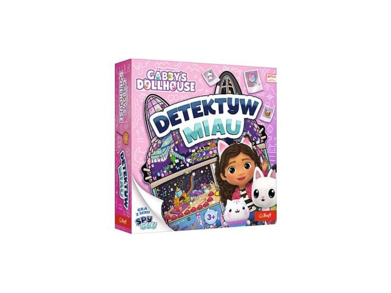 Gabi babaháza — Detective Meow cica alakú tábla