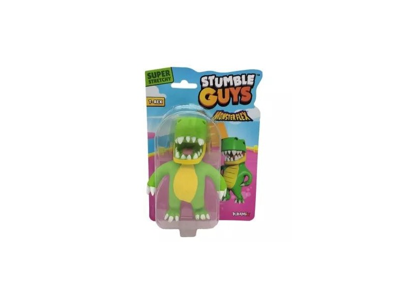Monsterflex nyújtható Stumble Guys figura — T-Rex
