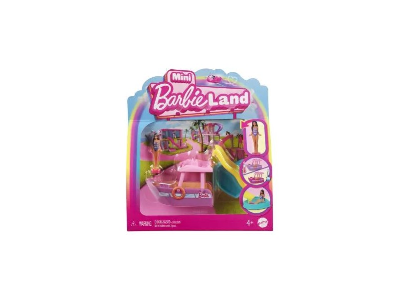 Barbie Mini BarbieLand Álom hajó jármű
