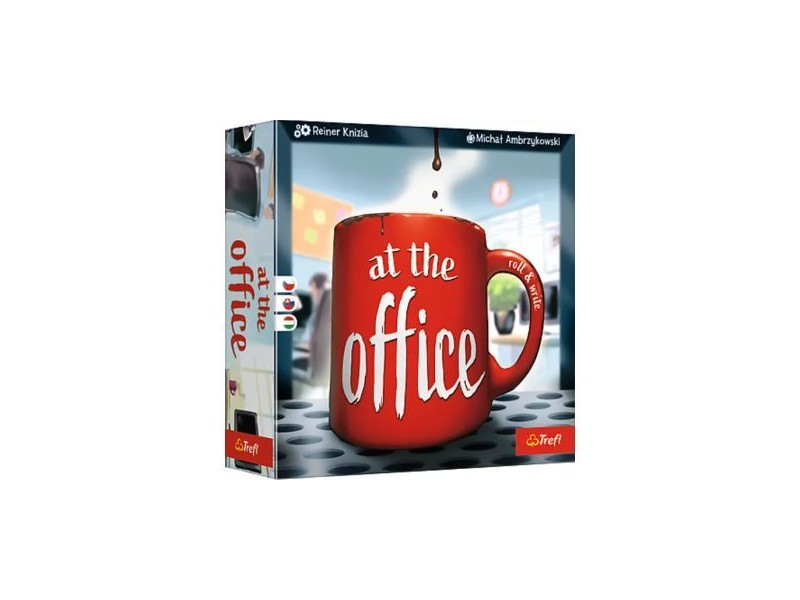 Trefl: At The Office társasjáték - roll & write, 5 kocka