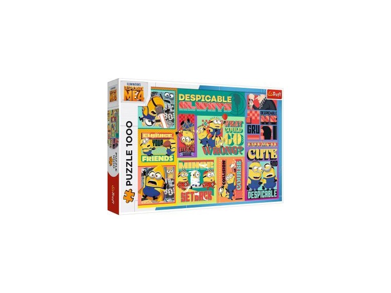 Trefl Gru és Minyonok 1000 darabos puzzle