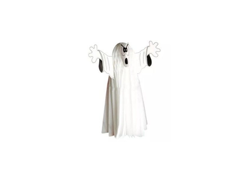 Halloween szellem dekoráció 55 cm