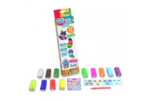 Okto Lovin 12 db gyurmaszett — neon és klasszikus