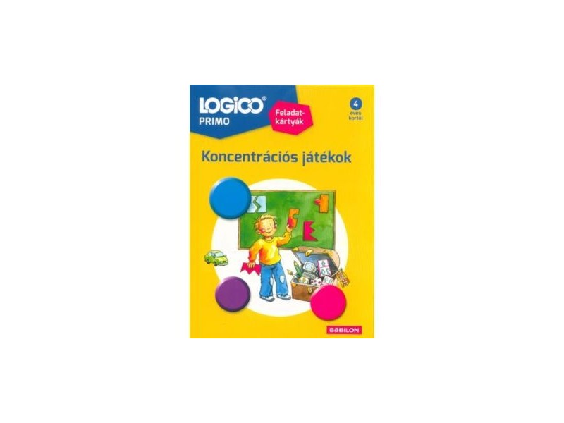 Logico Primo — koncentrációs fejlesztő játék óvodásoknak