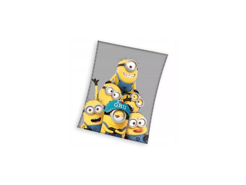 Minyonok takaró - korál, 150 x 200 cm