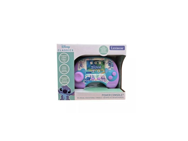 Lexibook Stitch oktató konzol - magyar-angol, színes kijelző