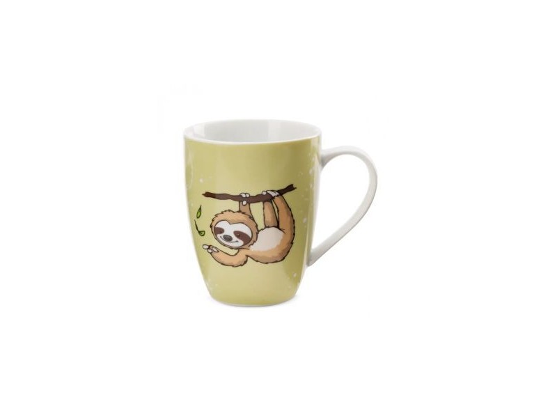Nici Slobby lajhár porcelán bögre 310 ml