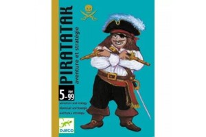 Djeco Piratatak – Kalóz csata kártyajáték doboz