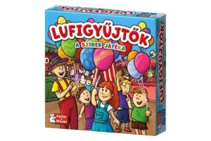 Lufigyűjtők társasjáték – színes luficsokor