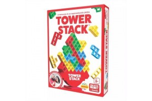 Stack Tower — toronyépítő ügyességi játék, 44 kártya