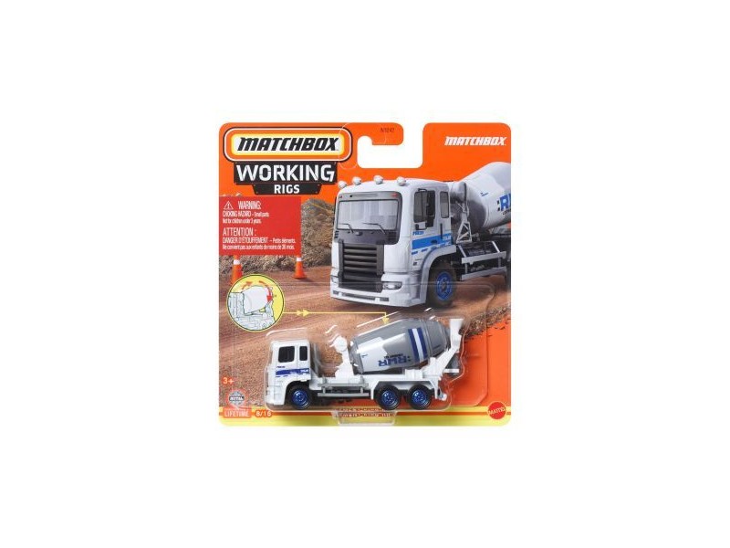 Matchbox Working Rigs - Cement King HD kisautó