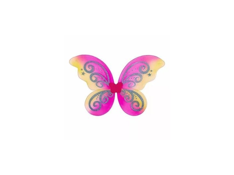 Csillámos tündérszárnyak 50×40 cm, csillogó díszítés