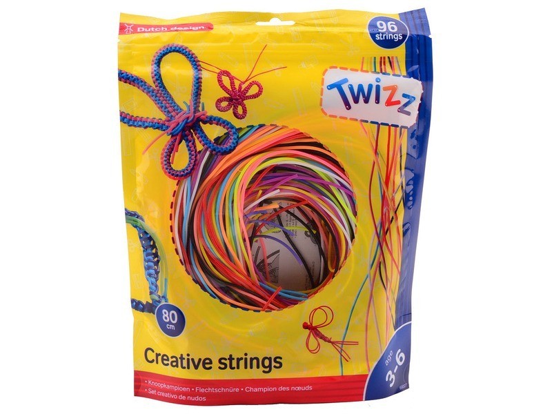 Twizz vastag scobidoo fonal — 80 cm, 96 színes szál