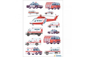 Herma: Sürgősségi járművek matricacsomag