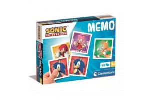 Clementoni Sonic memóriajáték - 48 kártya