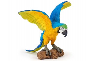 Kék arapapagáj figura 50235
