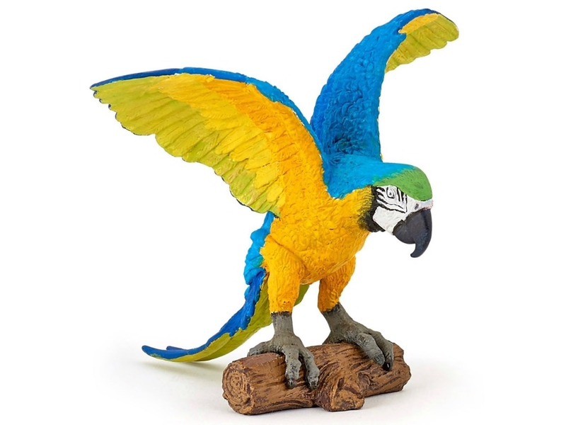 Kék arapapagáj figura 50235