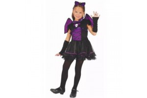 Denevérboszorkány jelmez 110-120 cm