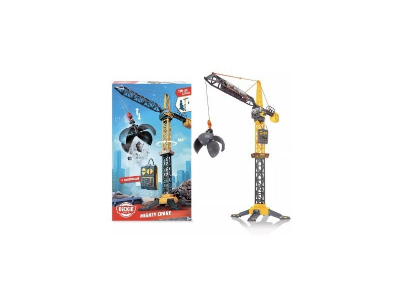 Dickie óriás daru 110 cm - távirányítós játékszett