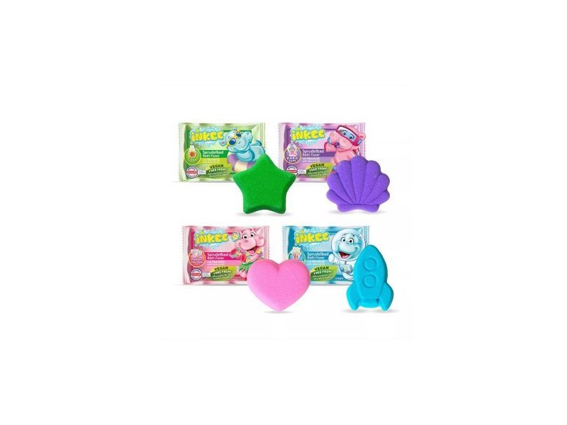 Inkee vegán fürdőgolyó mandulaolajjal — többféle illat