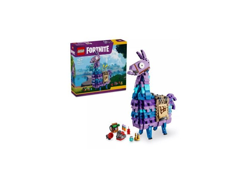 LEGO Fortnite Supply Llama 77071 - doboz és figura