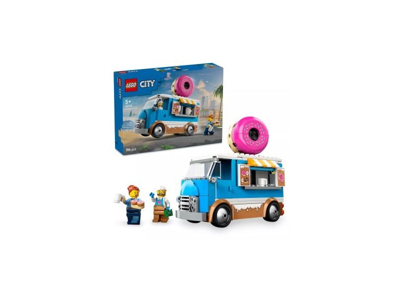 LEGO City Fánkárus büfékocsi 60452 – mobil fánkozó