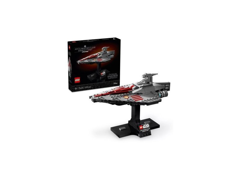 LEGO® Star Wars Acclamator rohamhajó 75404 – kiállítható modell