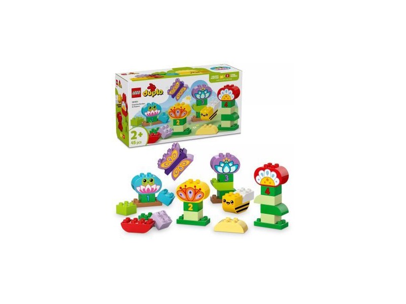 LEGO DUPLO Kreatív kert és virágok (10444) — 45 db
