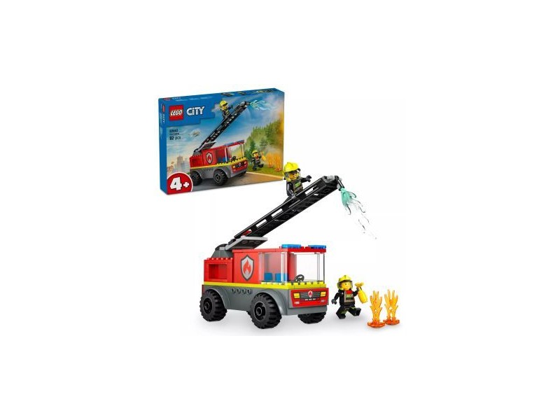 LEGO City Létrás tűzoltóautó 60463 – játék
