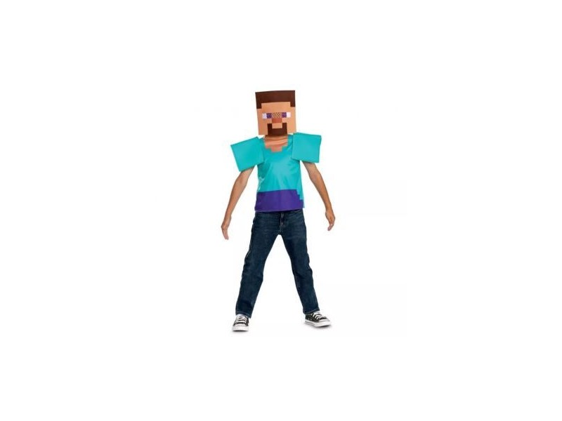 Minecraft Steve jelmez (120-130 cm)