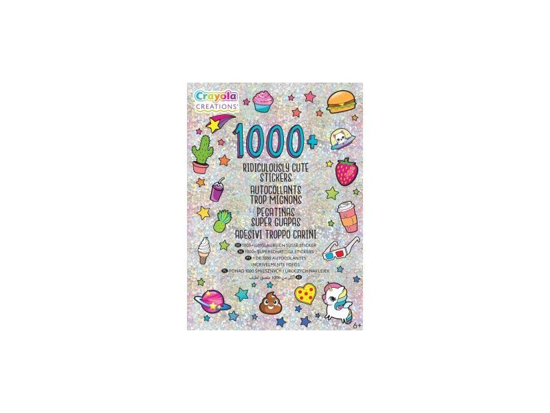 Crayola Creations matricás füzet — 1000+ matricával