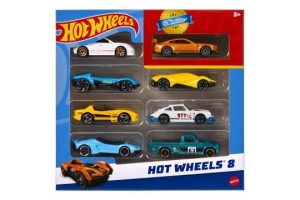 Hot Wheels - 8 darabos kisautó csomag