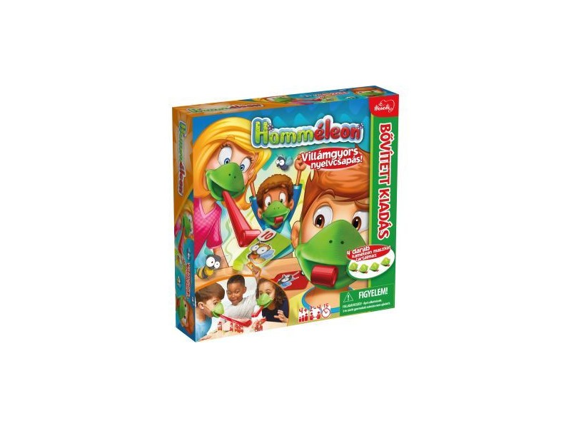 Hamméleon társasjáték - kaméleon maszkok és rovarkártyák