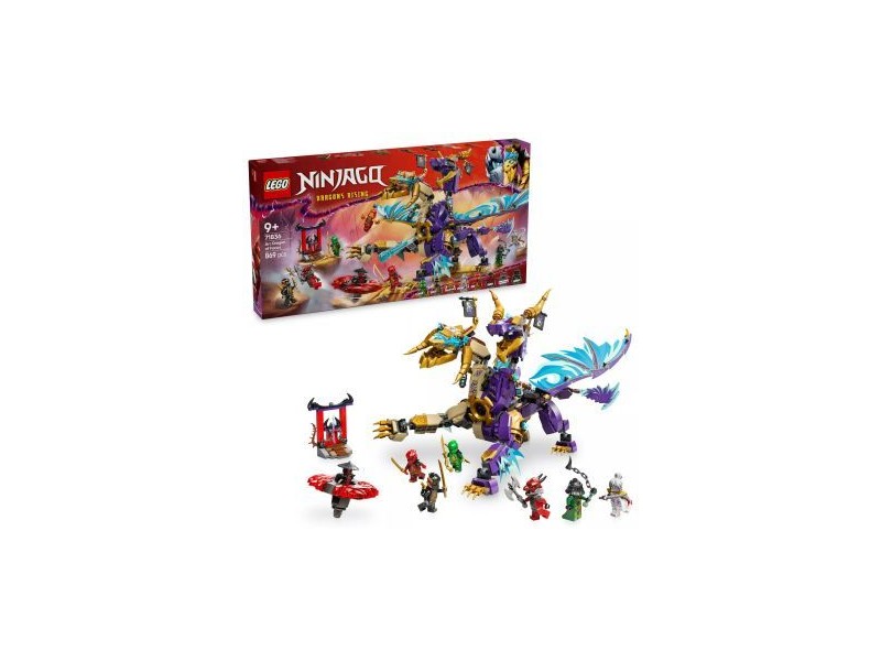 LEGO NINJAGO kétfejű sárkány és 8 minifigura
