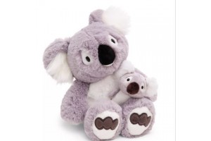 NICI Barry koala kölykével - 30 cm, ülő