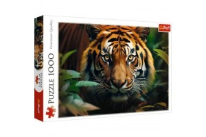 Trefl Vad tigris 1000 db puzzle - kirakott kép 68,3x48 cm