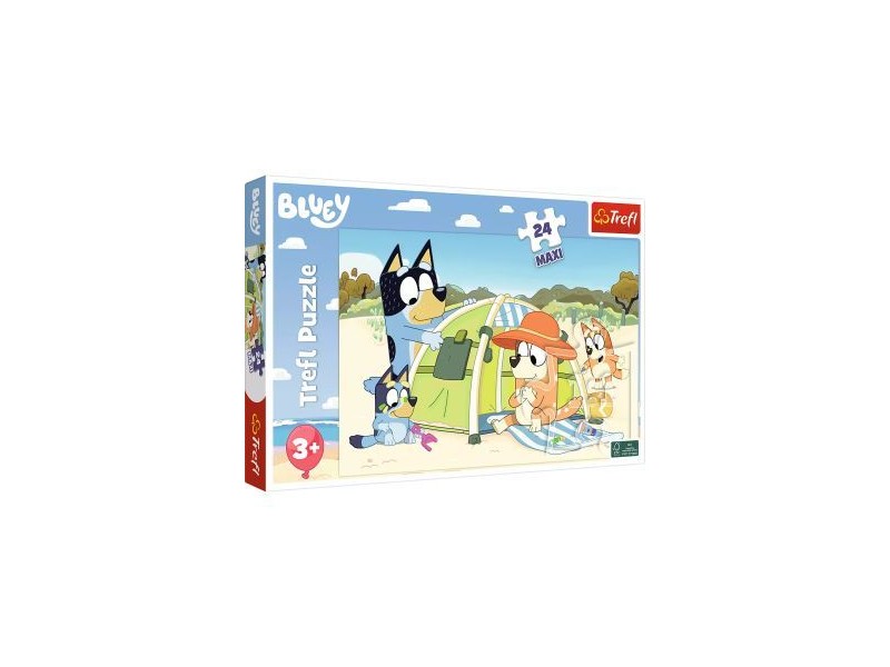 Trefl Bluey 24 darabos puzzle - 60x40 cm